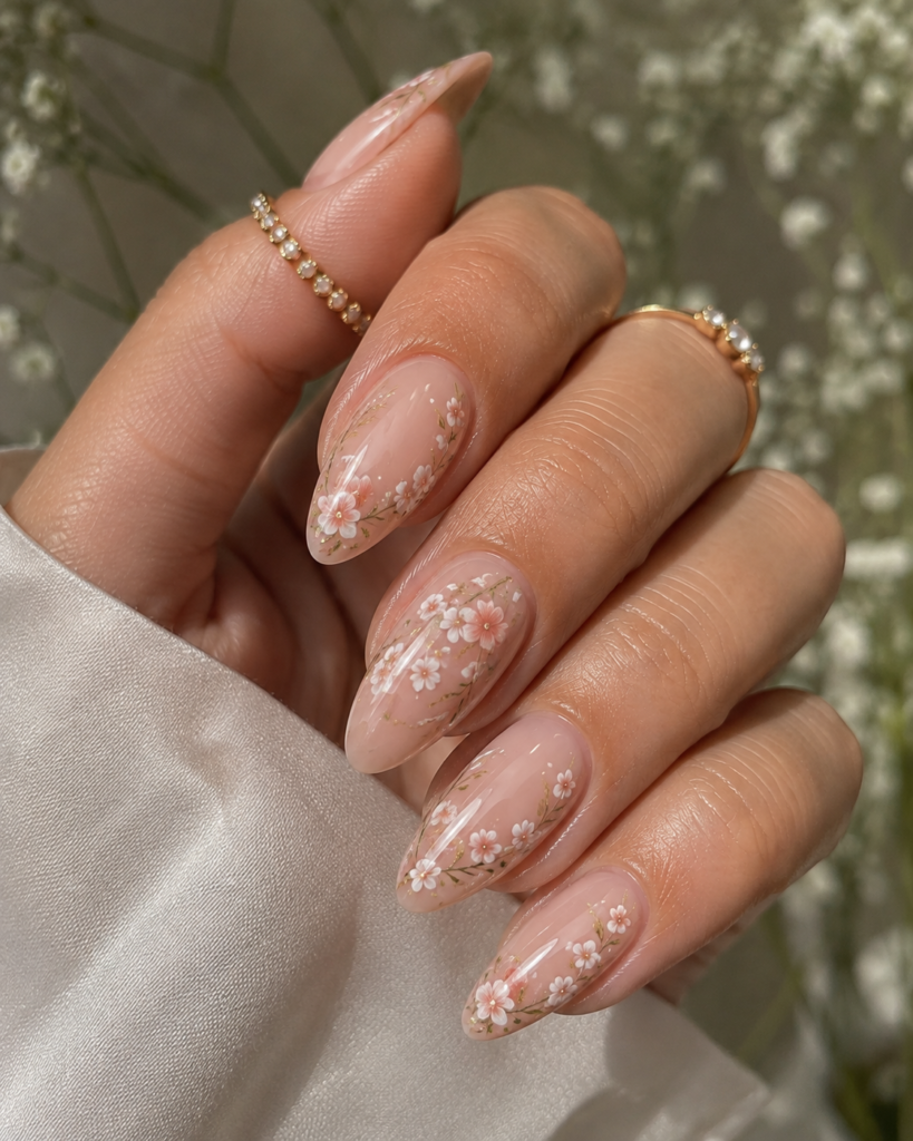 Floral Nails