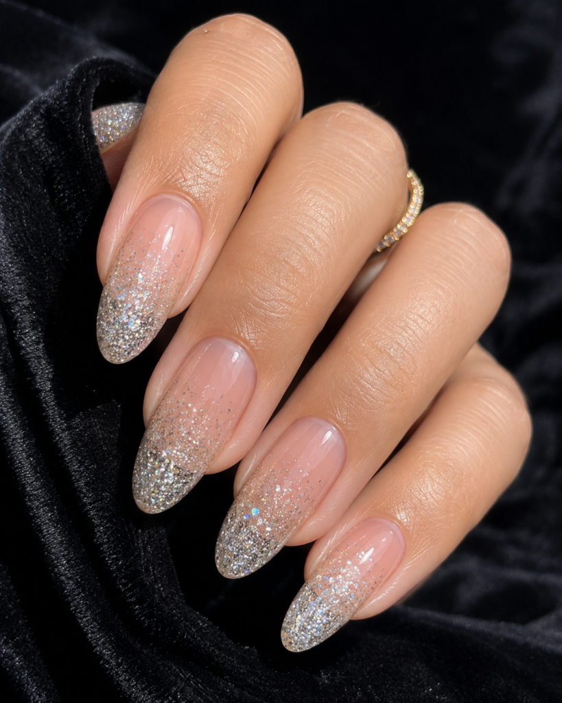 Glitter Ombre Nails