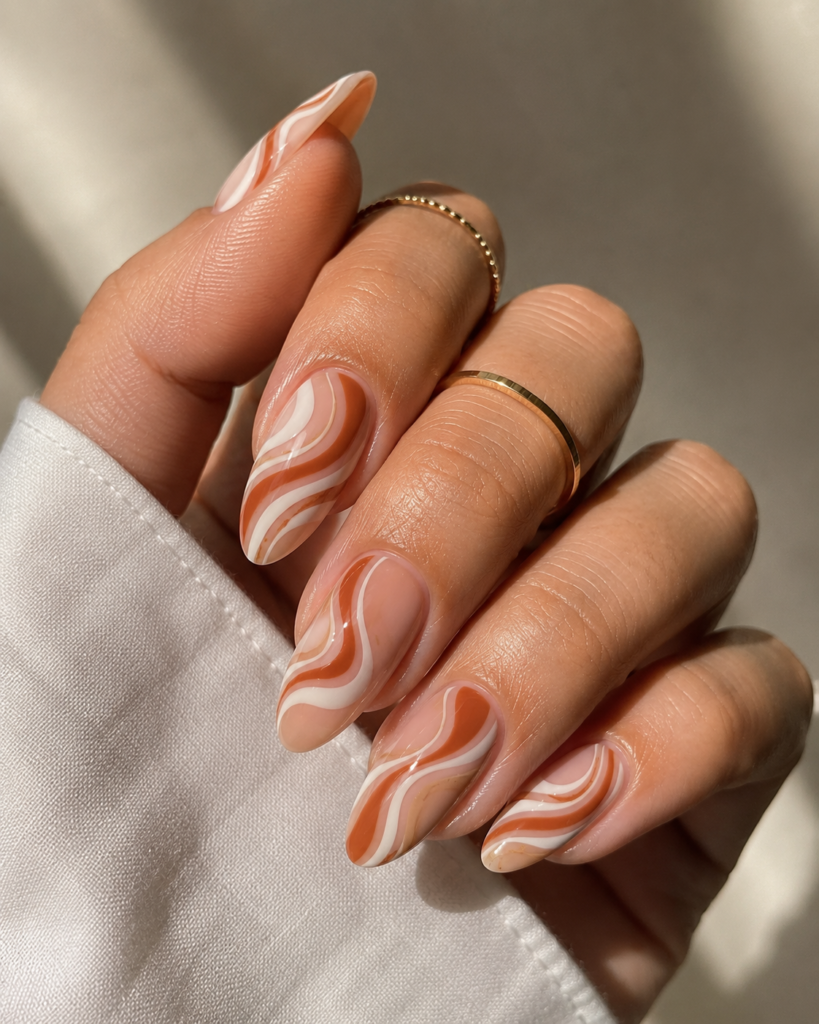 Swirl Nails