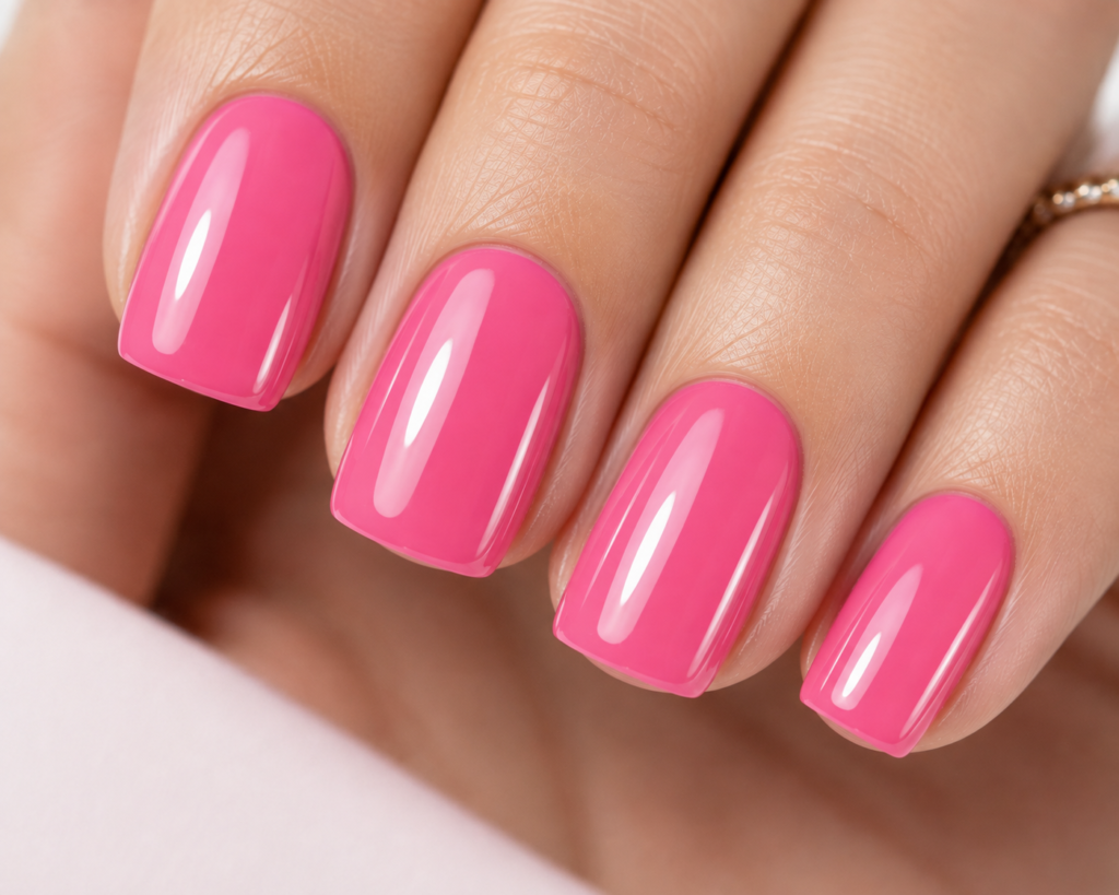 Barbie Pink Nails