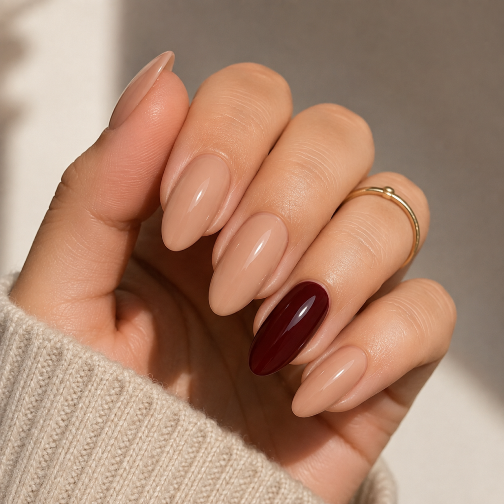  Single Accent Nail 
