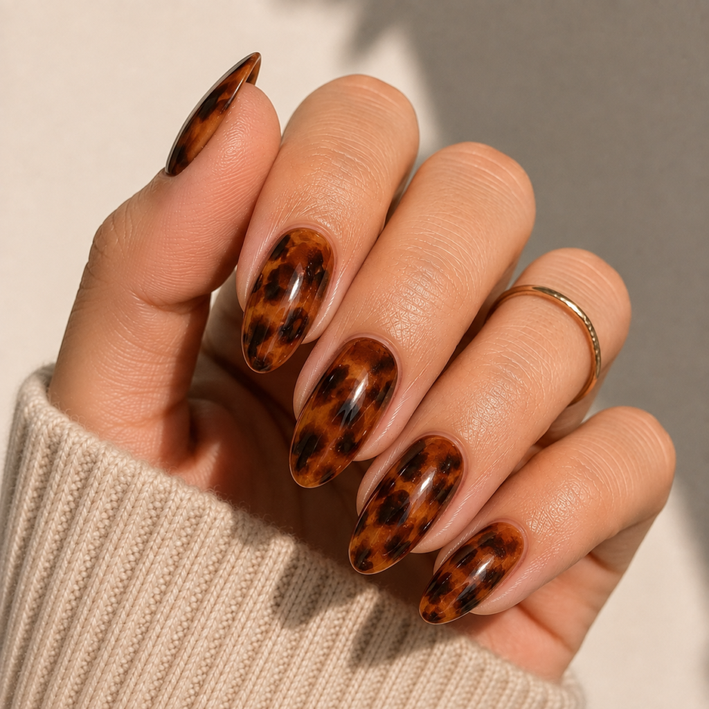Tortoiseshell Nails 