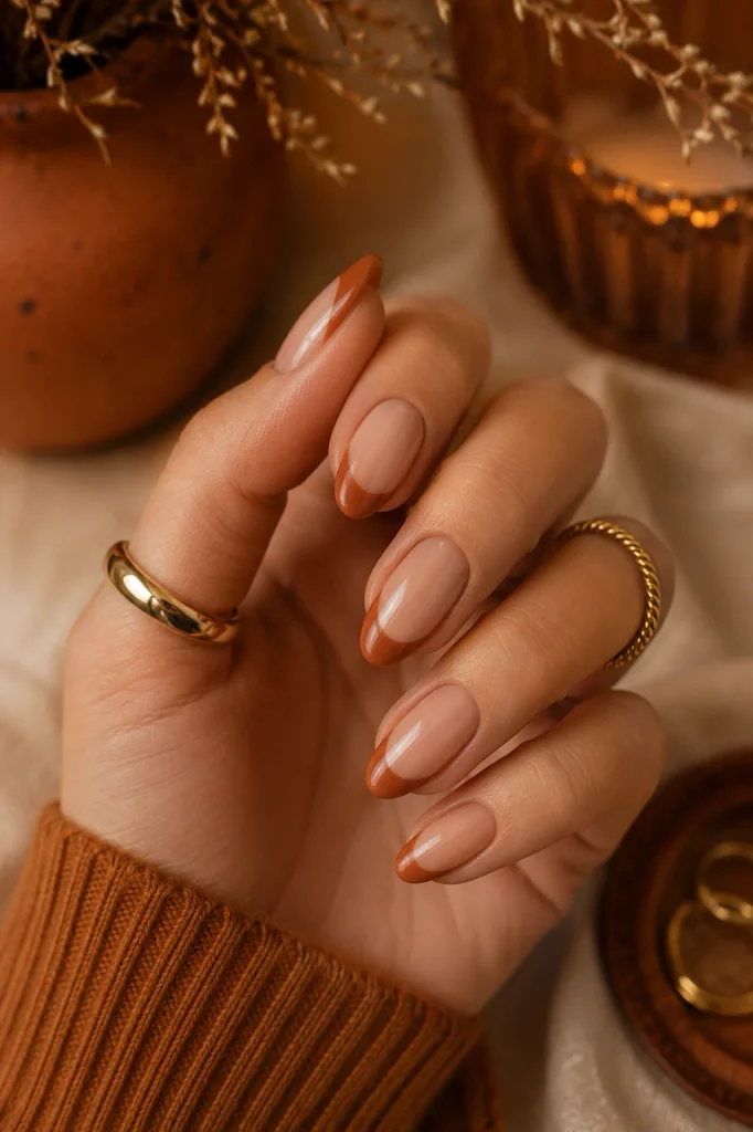 Terracotta French Tip 