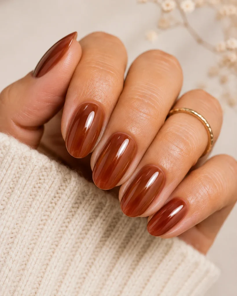  Cinnamon Brown Glazed Finish