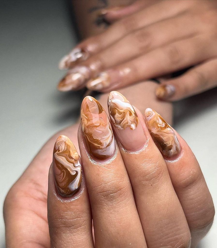 Chocolate and Cream Marble