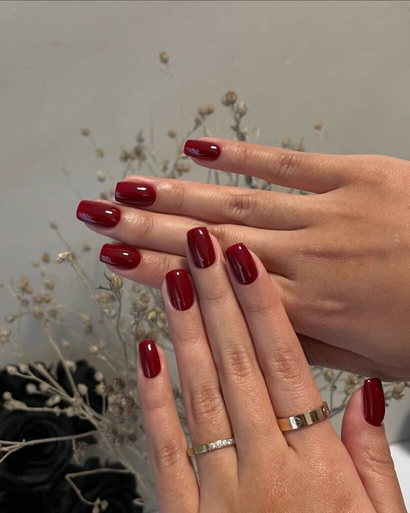Classic Red Manicure