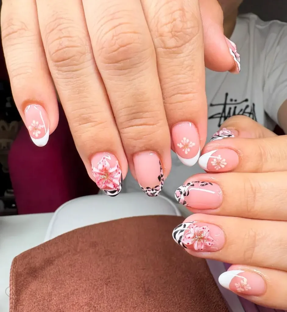 Classic Nude Dip Nails