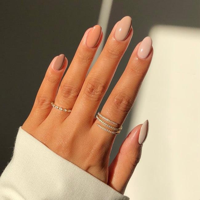 Creamy Latte Nails