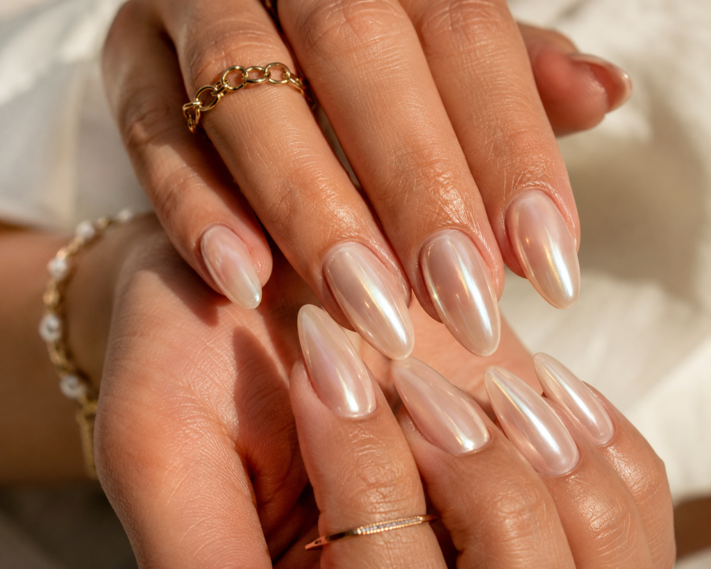 Glazed Donut Nails