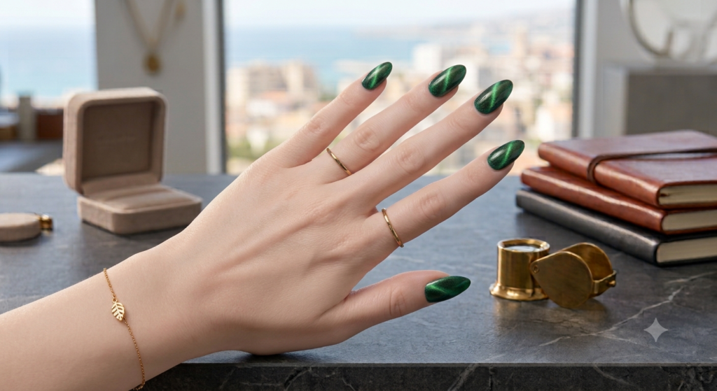 green cat eye
