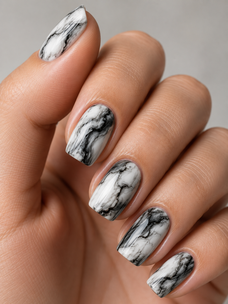 Marble Nail Art