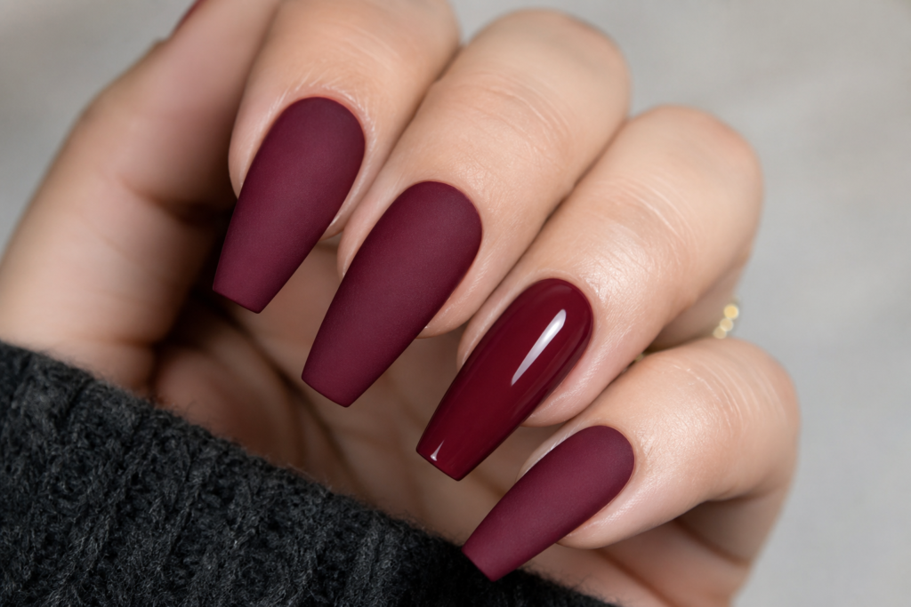 Matte Maroon