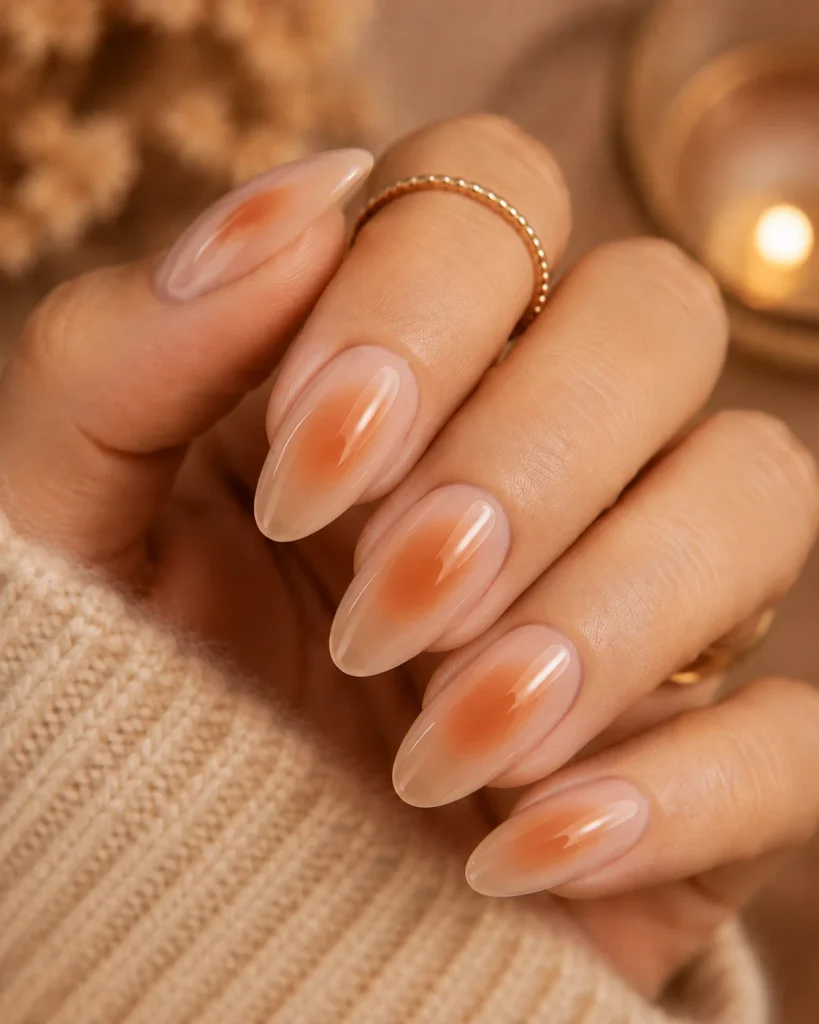 Neutral Aura Nails