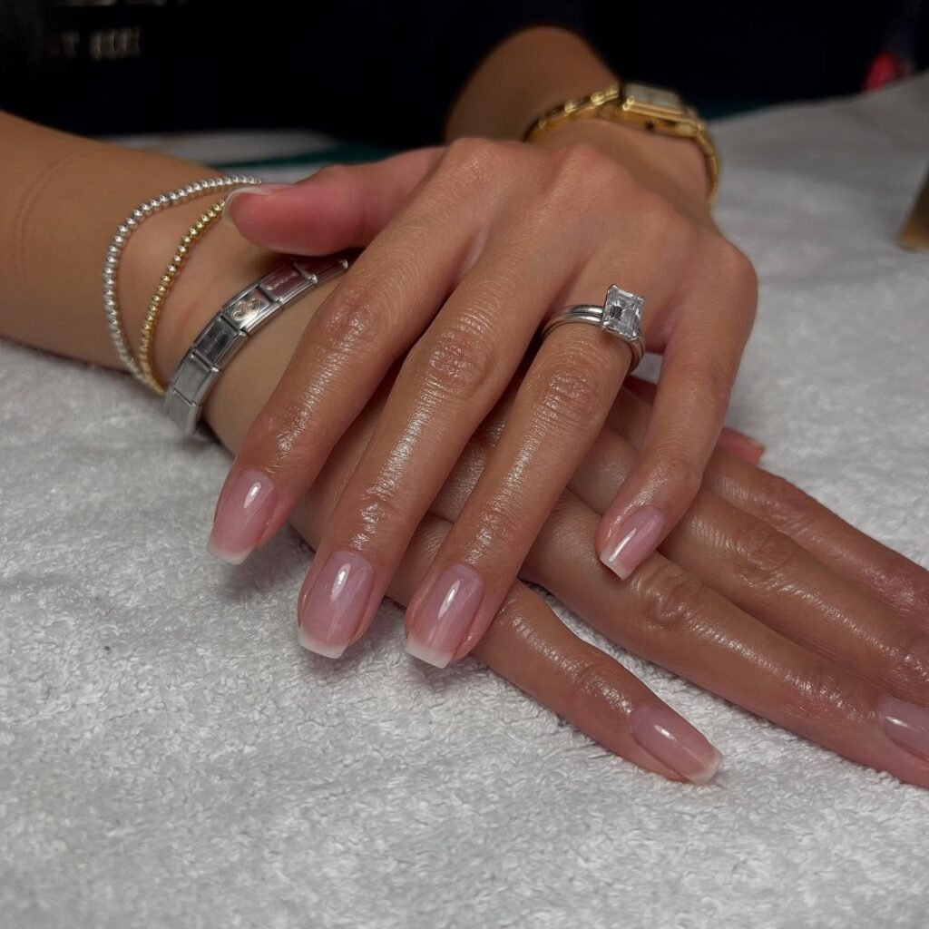 Old Money Nails Summer Tan