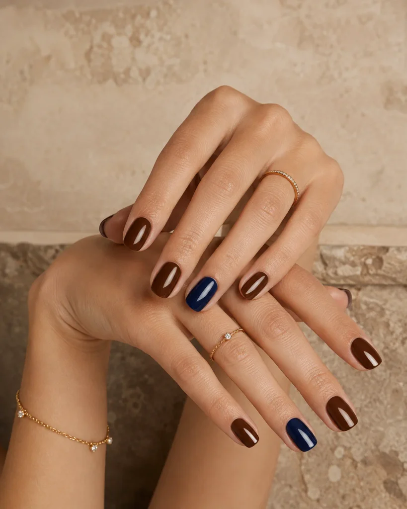 Simple Two-Nail Accent