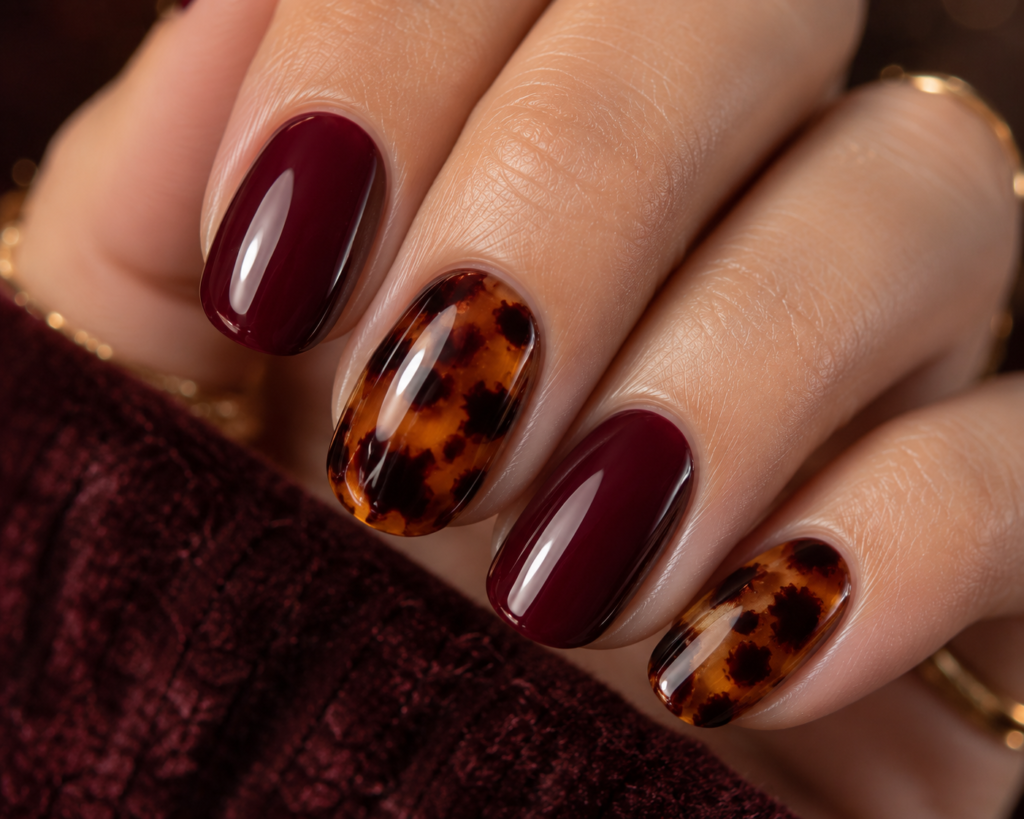 Tortoiseshell and Maroon