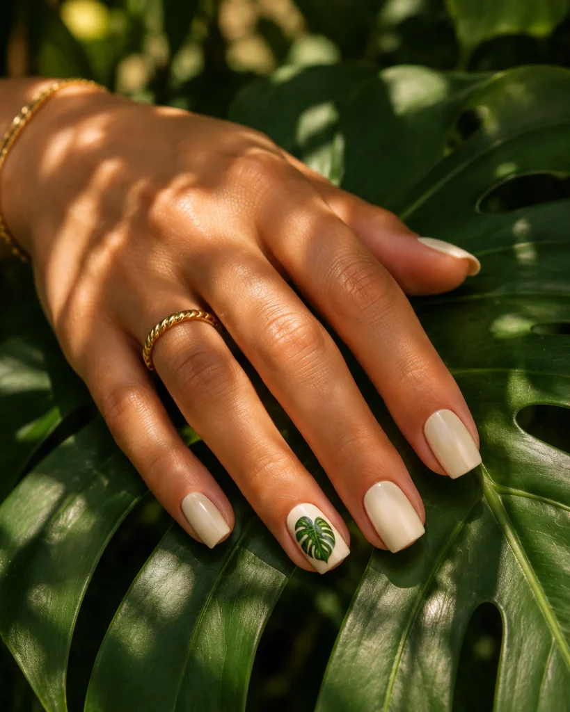  Tropical Accent Nail 