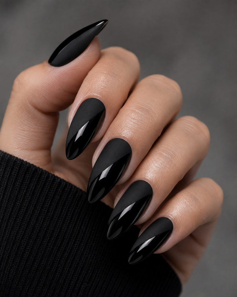  Two-Tone Matte and Gloss Black