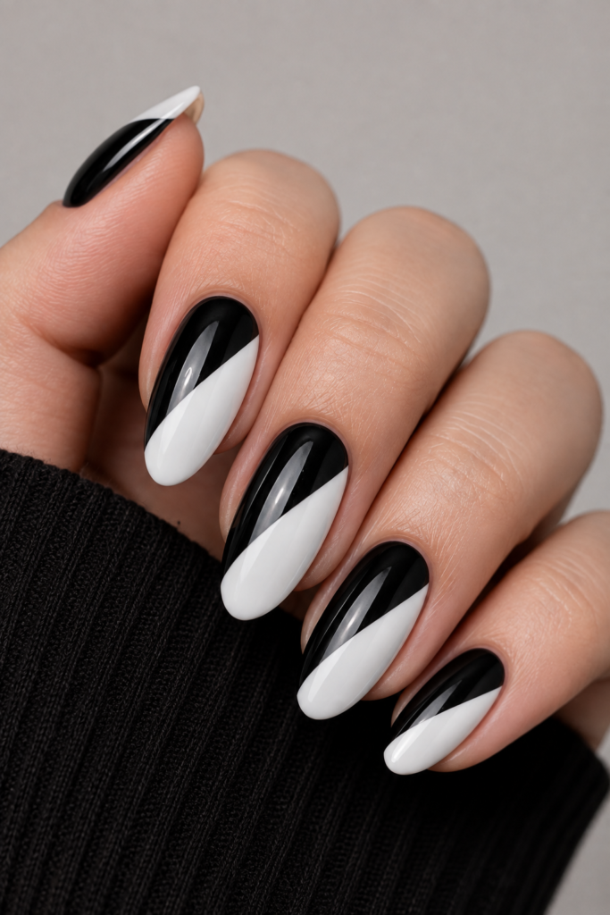 Two-Tone Nails