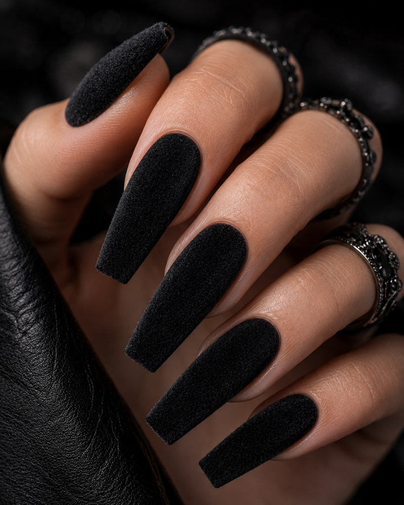 Velvet Flocking Nails