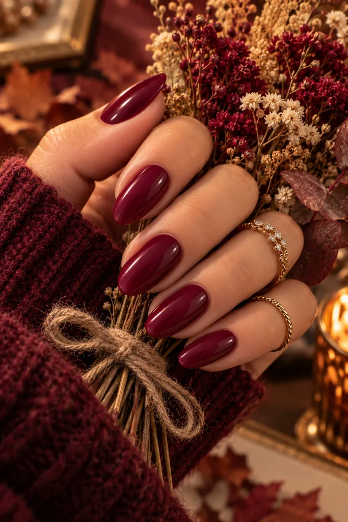 Berry Wine Nails