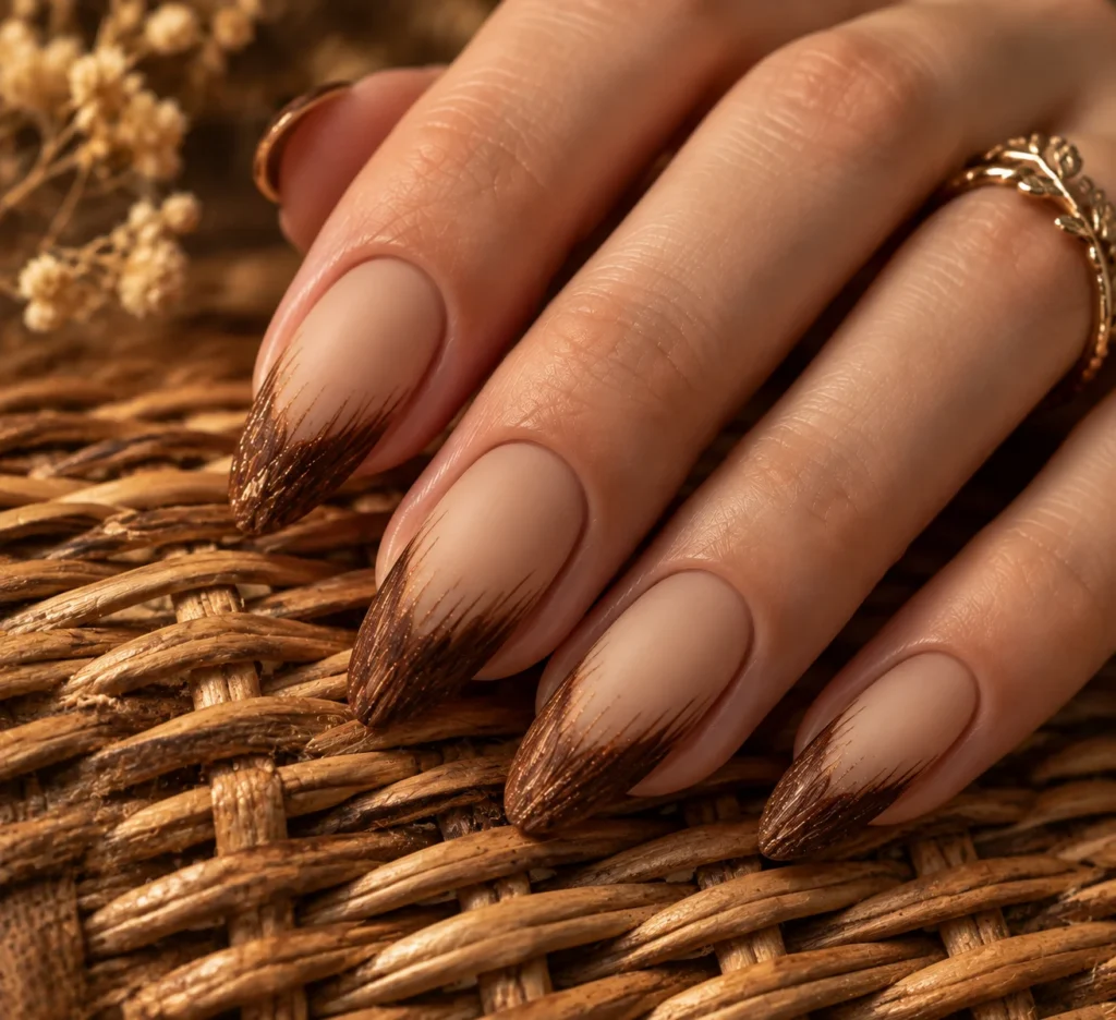 Broomstick Bristle French Tips
