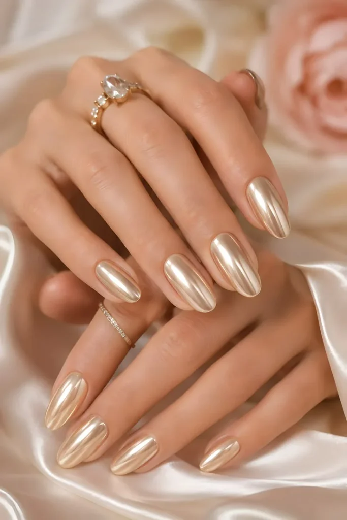 Champagne Chrome Fade