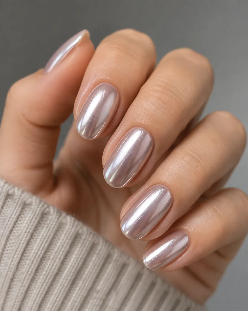 Soft Chrome everyday  Nails