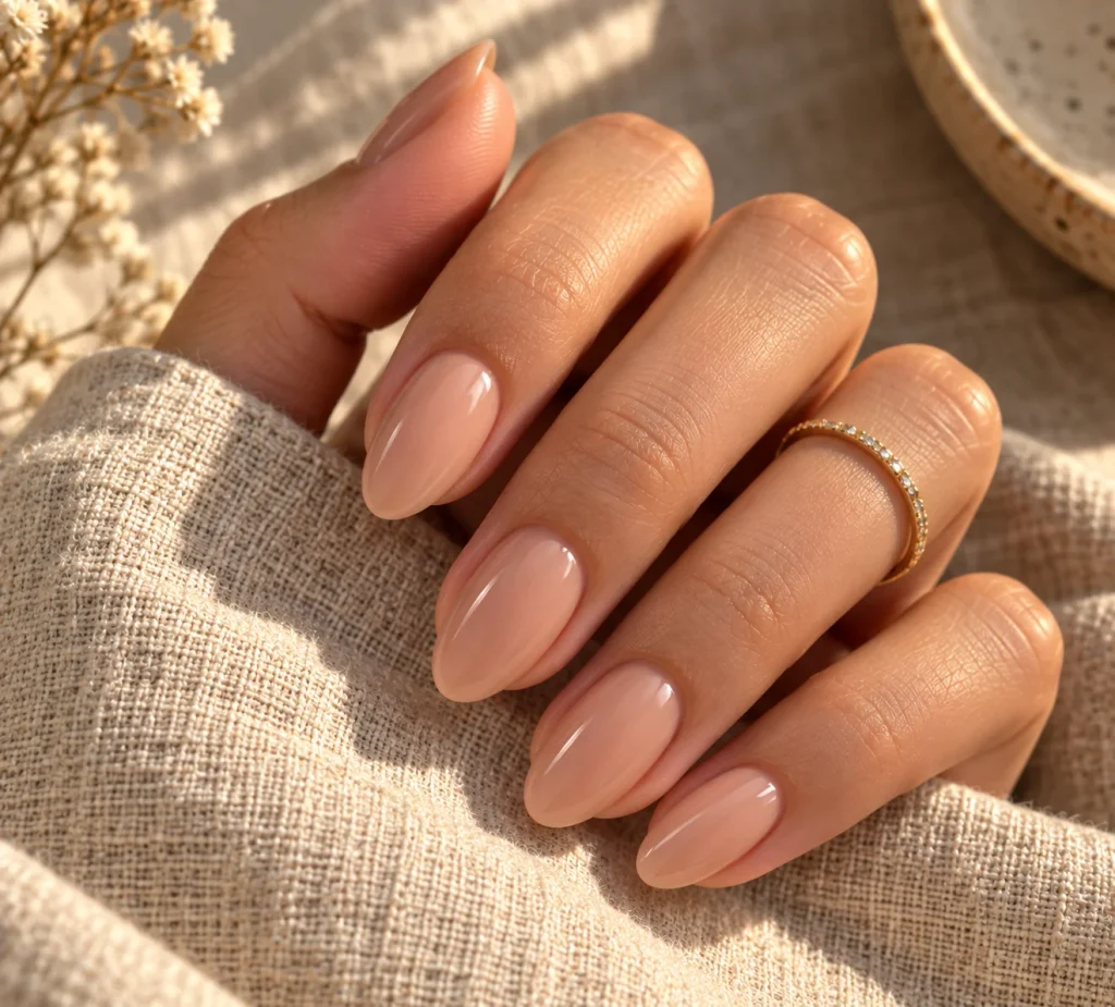 Soft Nude Manicure