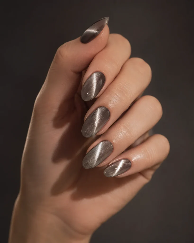 Cat Eye Gel Nails