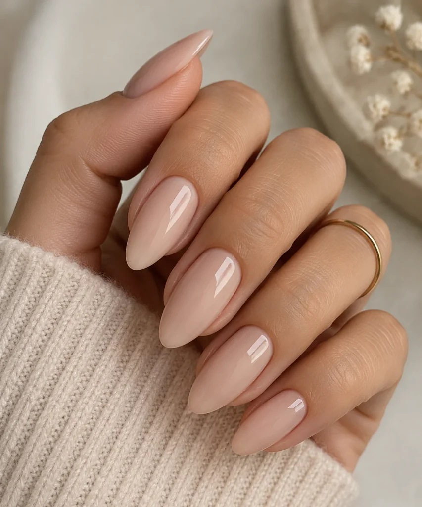 Classic Nude Gel Nail