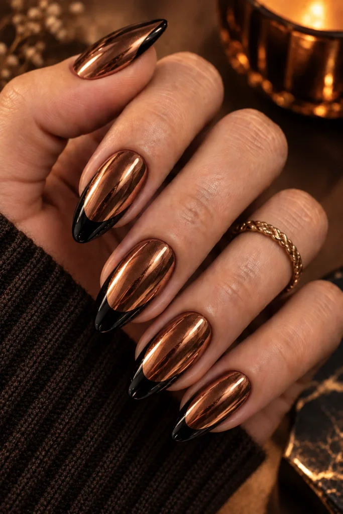  Copper Chrome with Black Tips