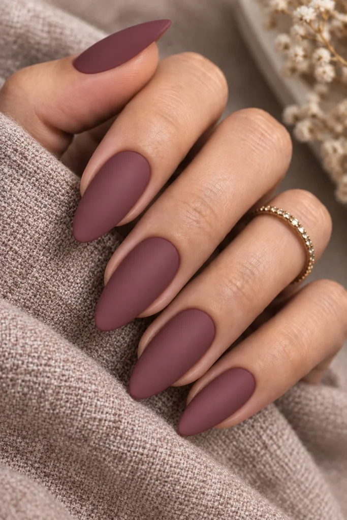 Deep Mauve with Matte Finish