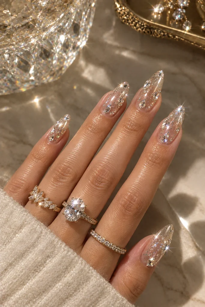 Diamond Crystal Nails