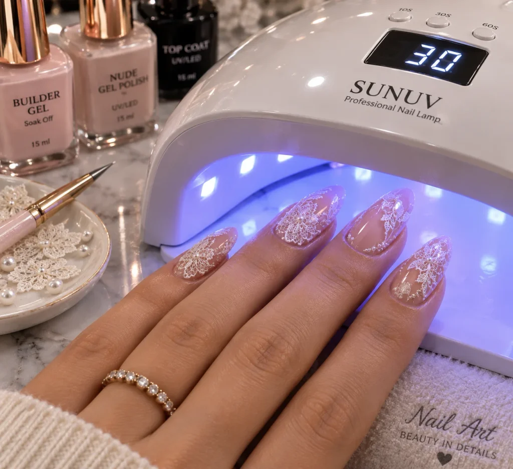Gel Lace Manicure