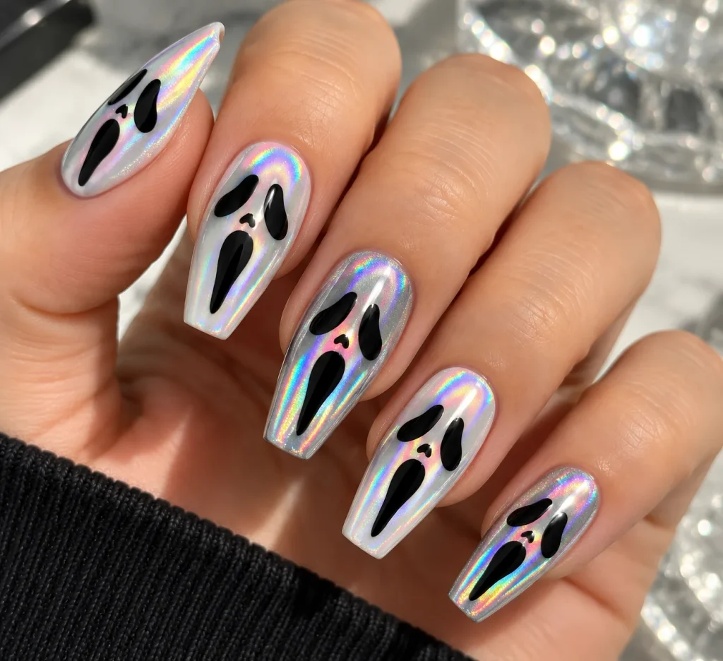 Holographic Nails