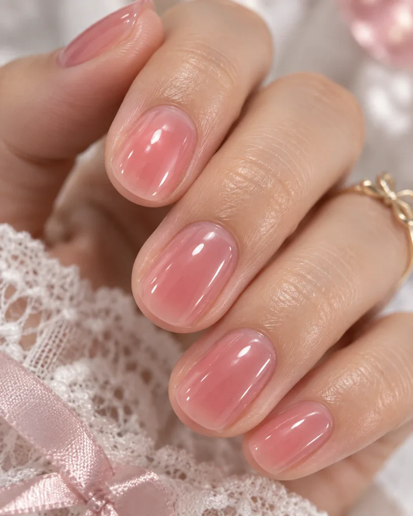  Jelly Pink Coquette Nails