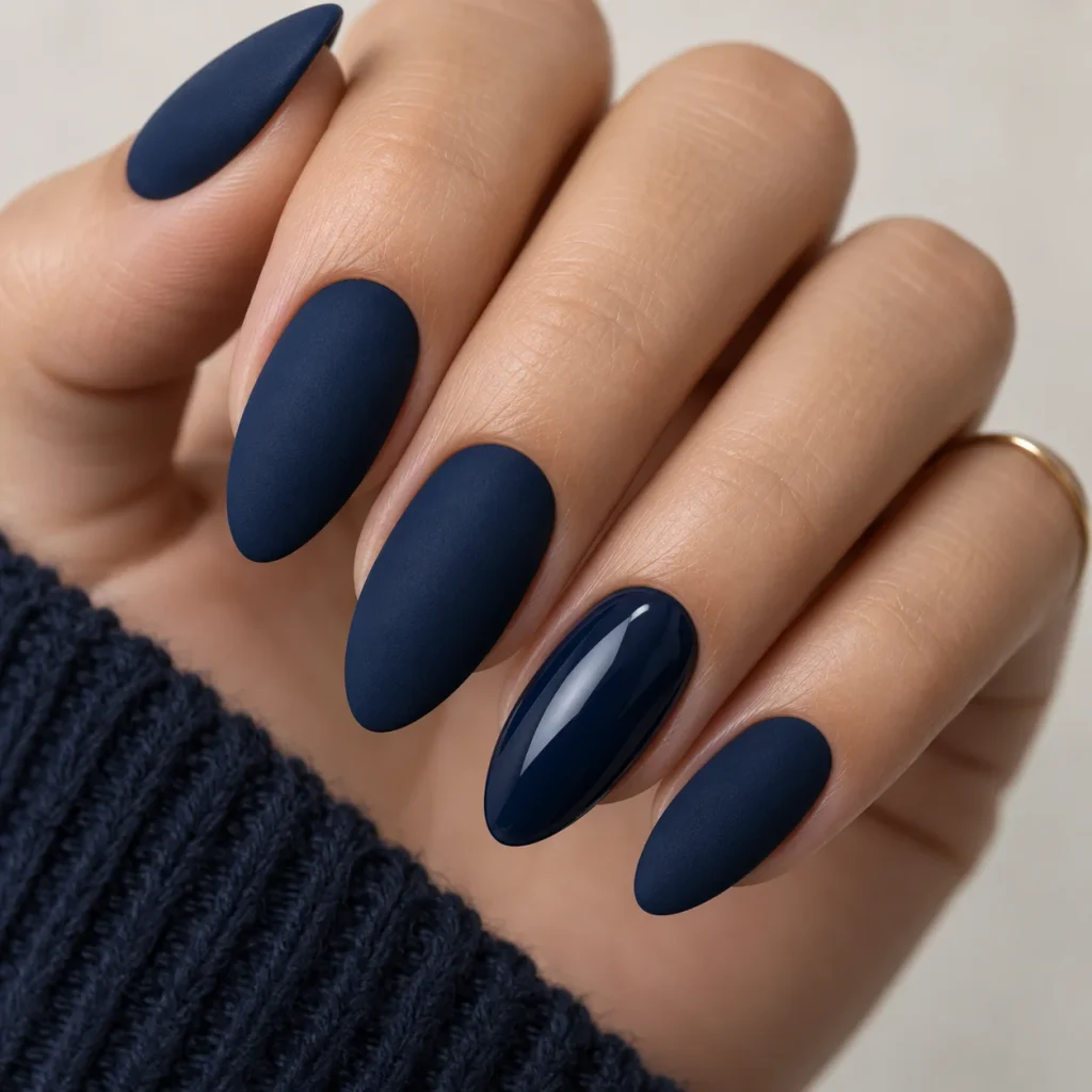 22. Matte Blue with Glossy Accent