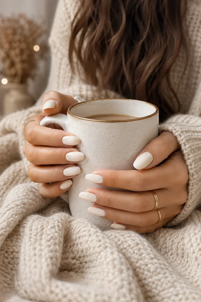 Matte Ivory Nail