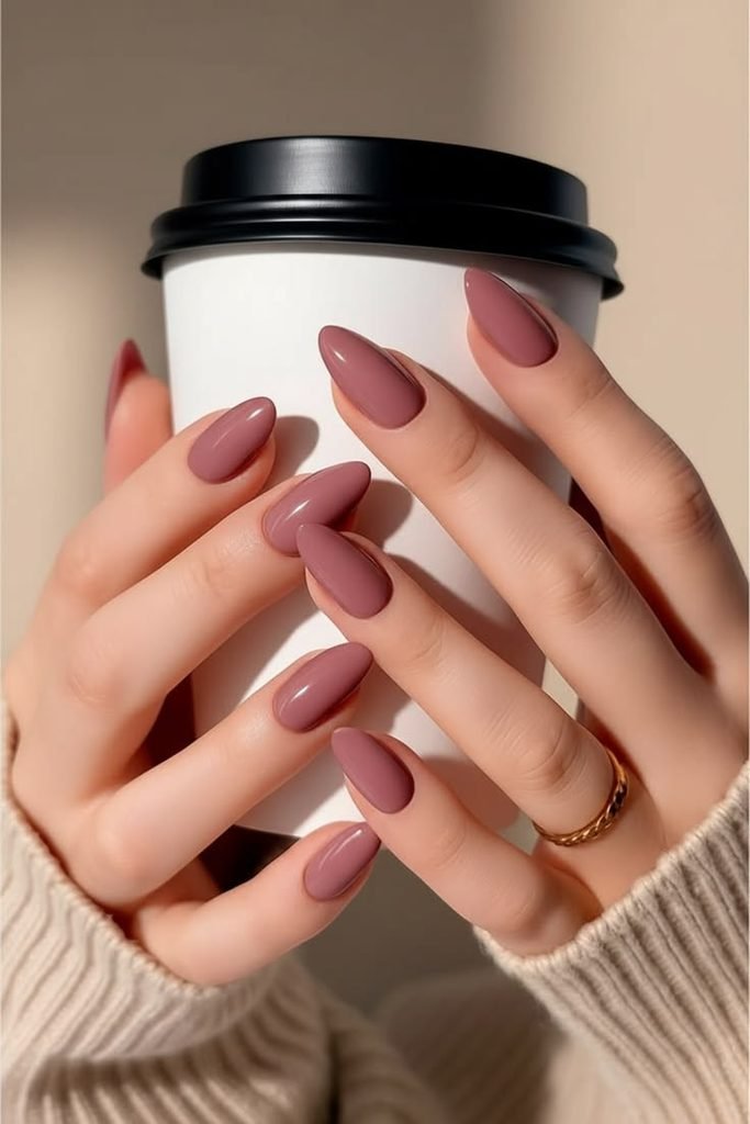 Mauve Nails