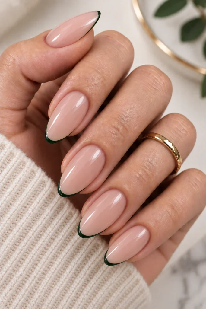  Micro French in Deep Green