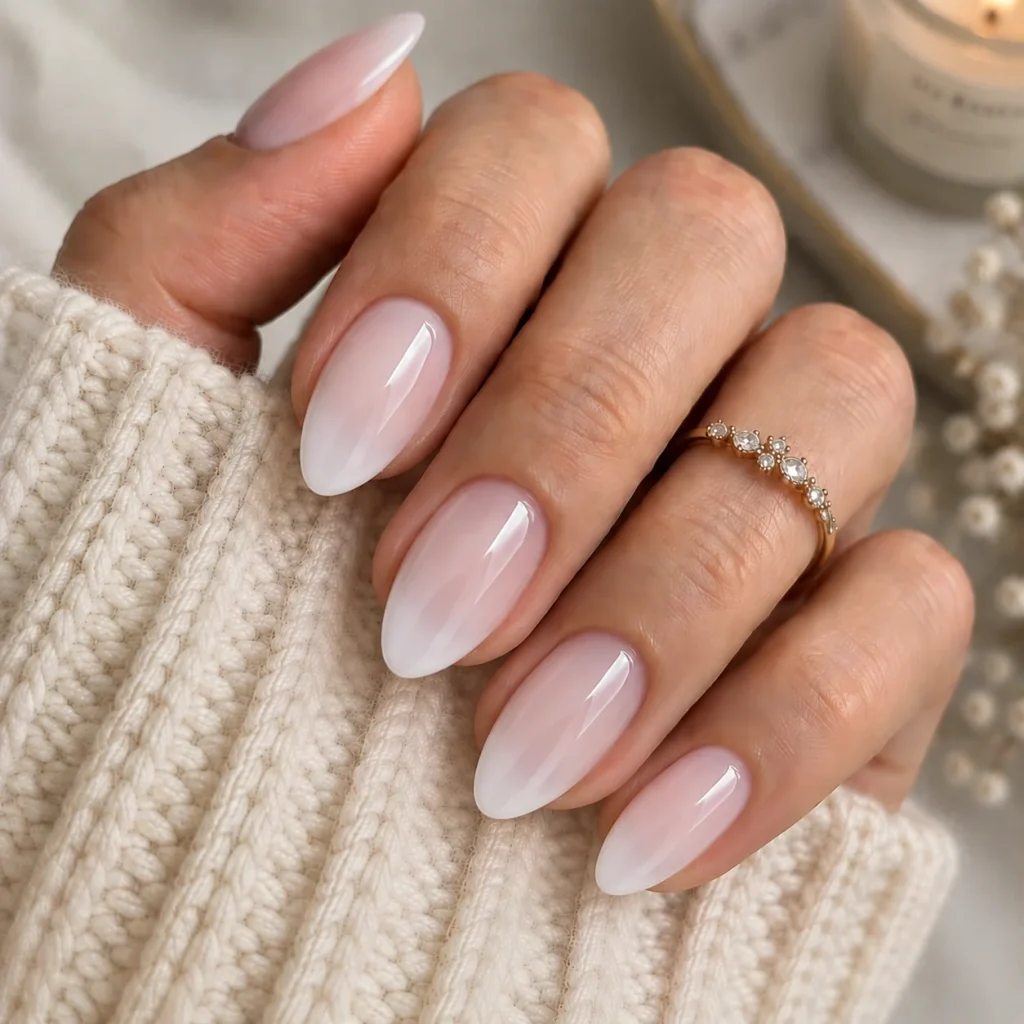 Milky White Sheer