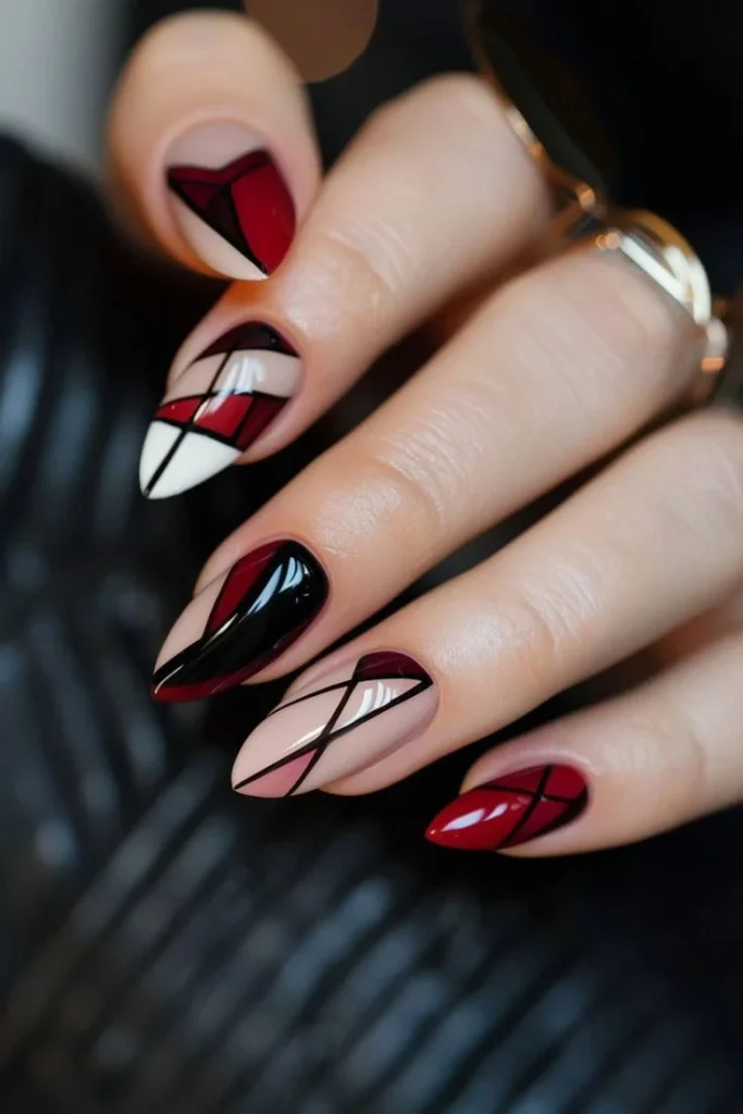 Negative Space Gel Art