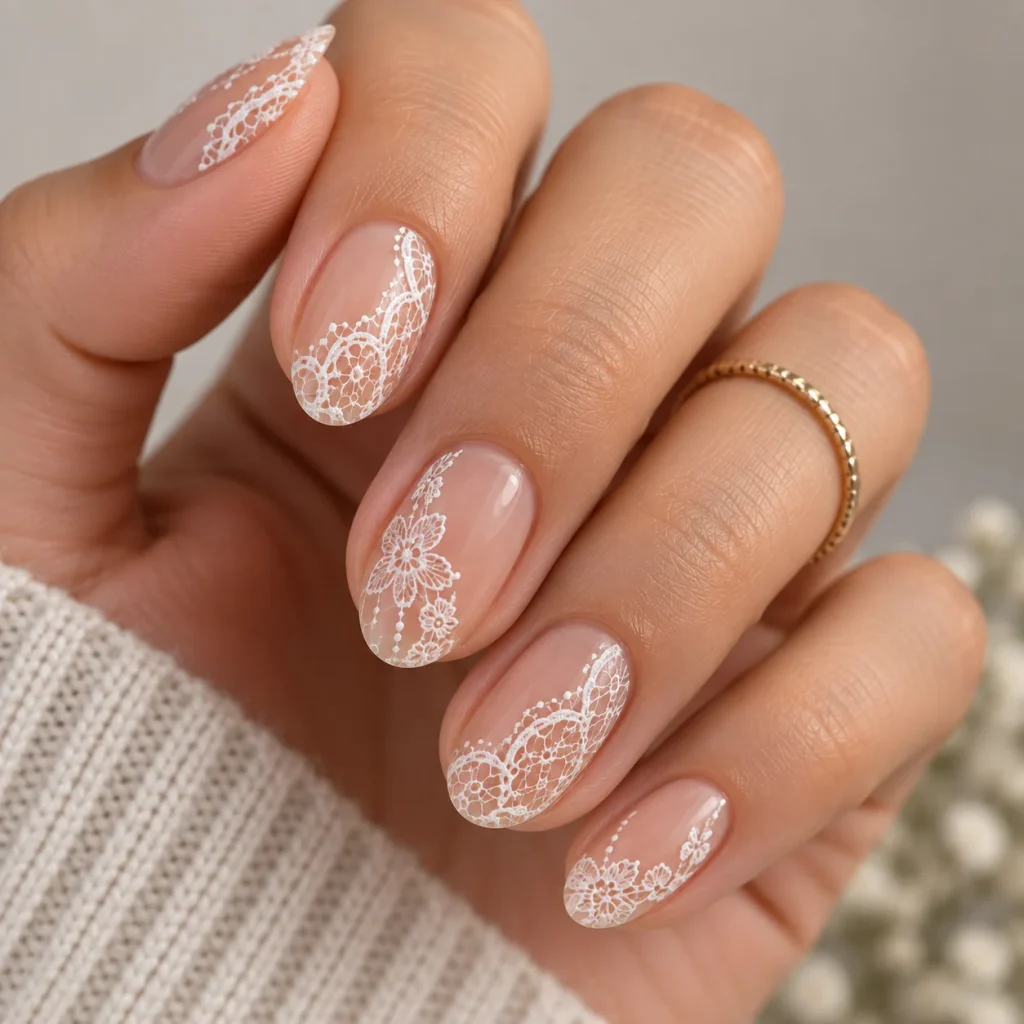  Negative Space Lace Design