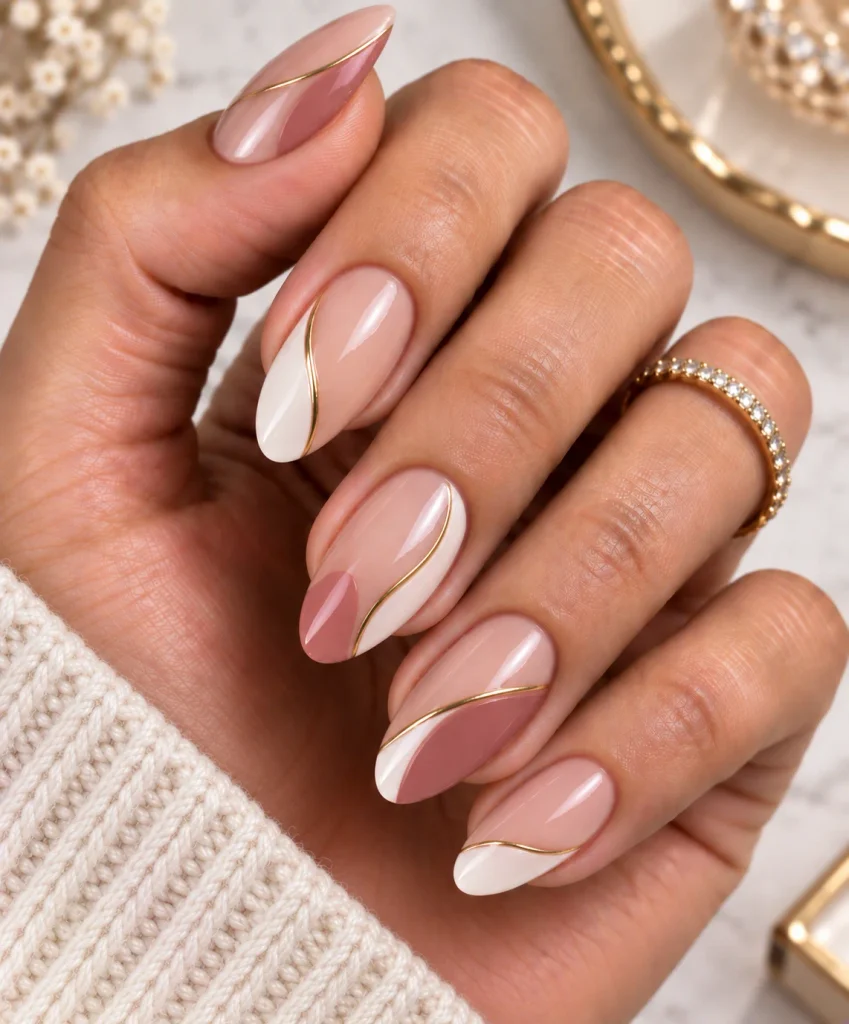 Negative Space Nails