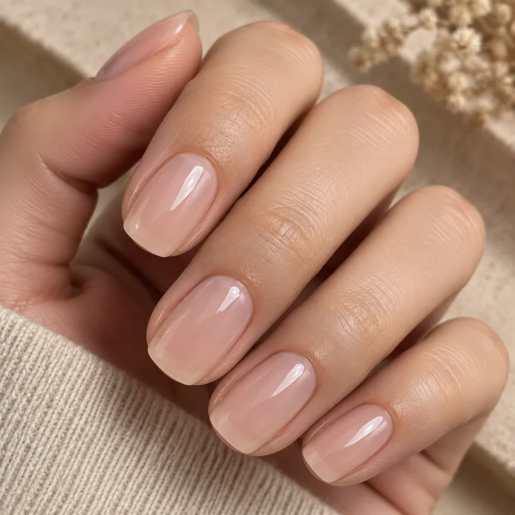 Nude Soap Nails
