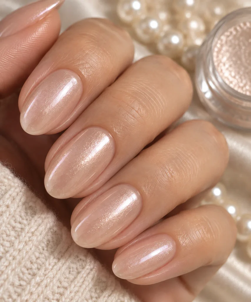 Pearl Dust Over Nude