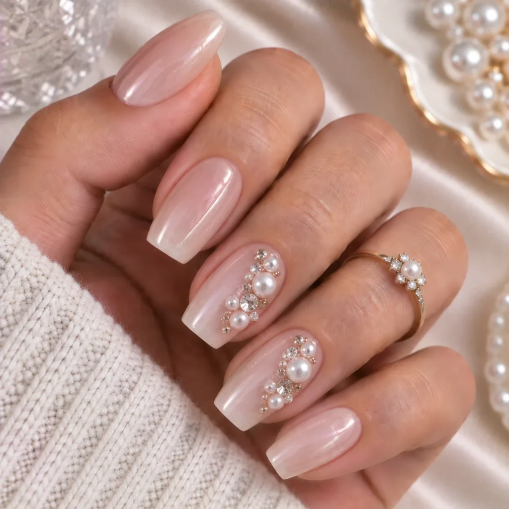 Pearl and Rhinestone Mix