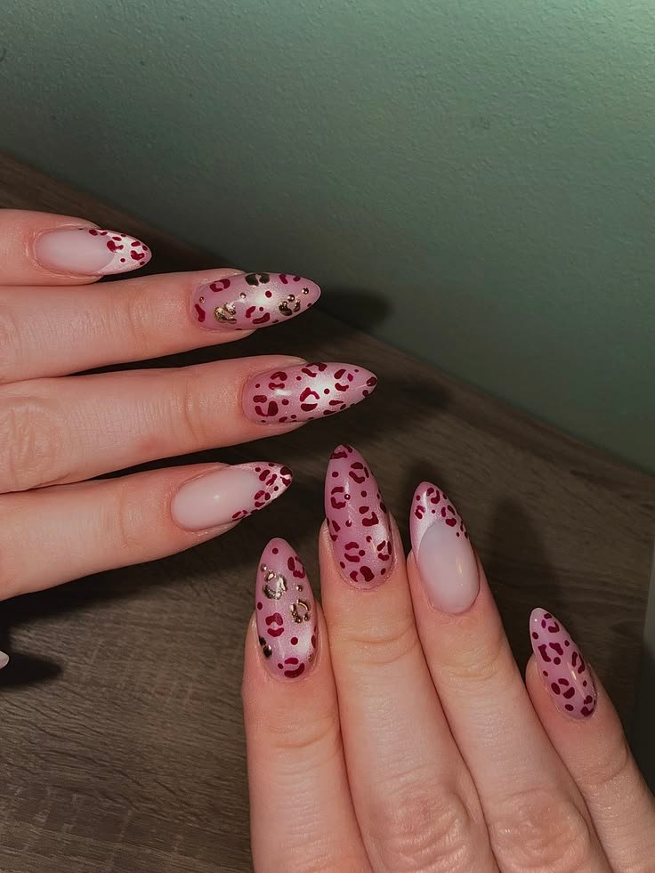 Pink Leopard Print