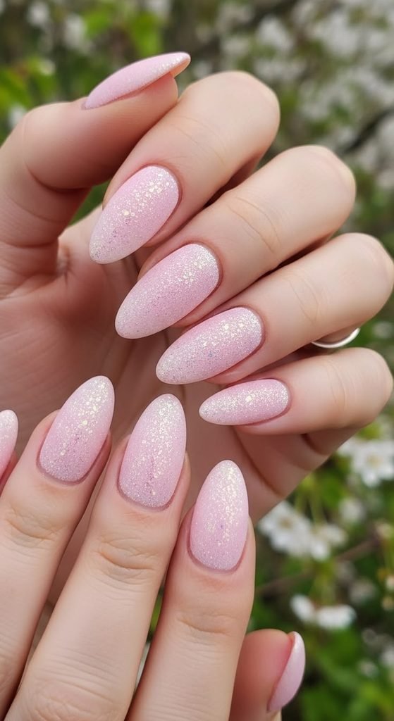 Pink Velvet Nails